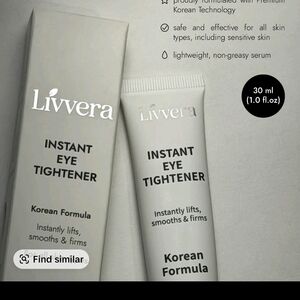 Livvera Instant Eye Tightener - White Tube